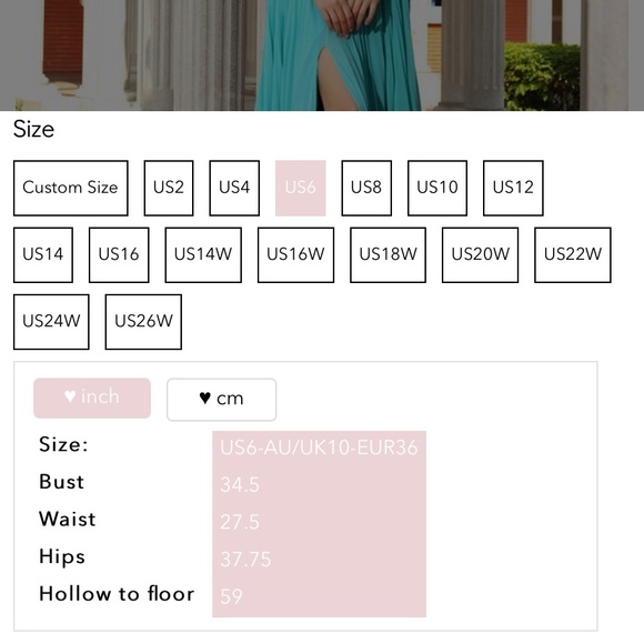 Tiffany color formal dress 6 - Picture 3 of 3